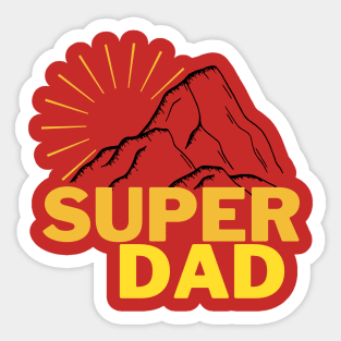 Super Dad Sticker